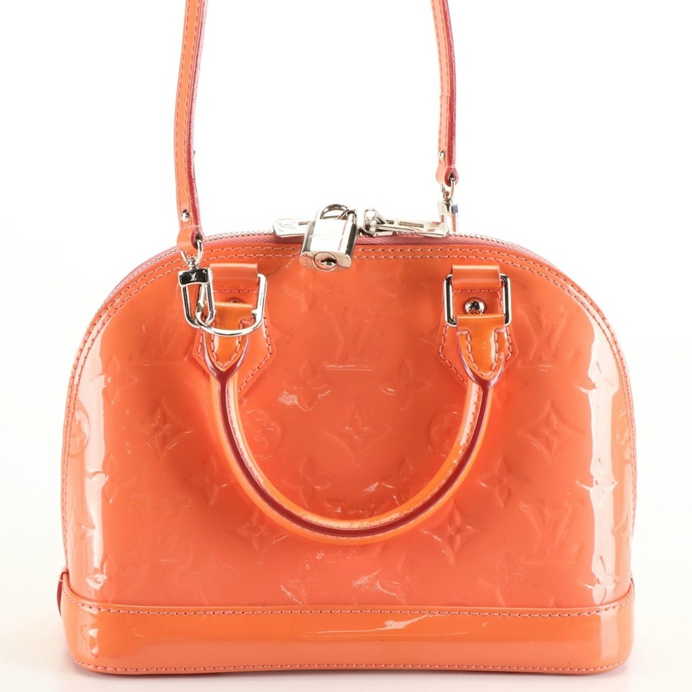 Louis Vuitton Alma BB Patent Leather with Detachable Strap